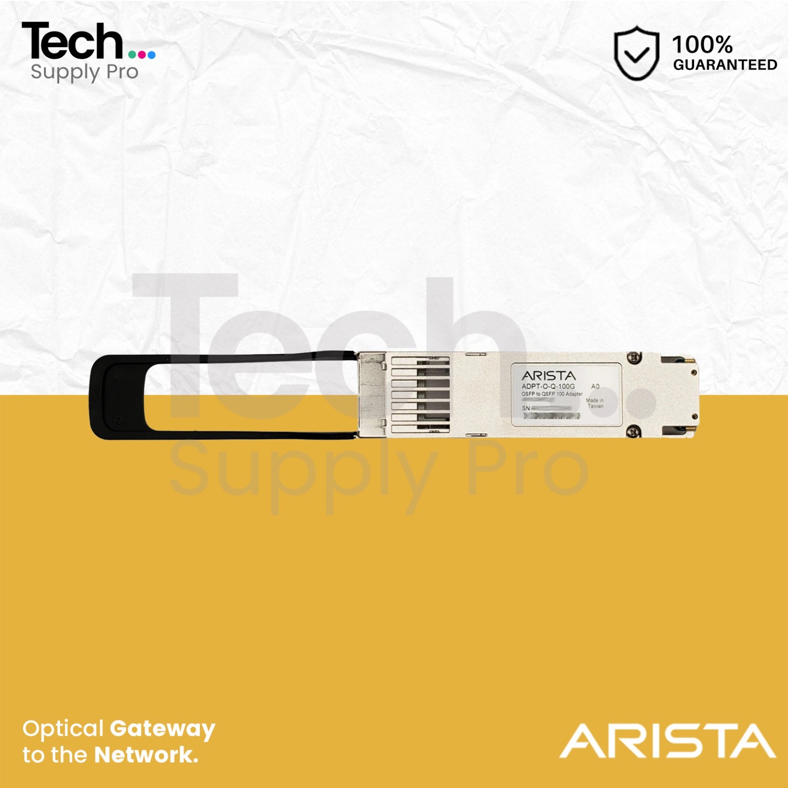 Arista ADPT-O-Q-100G 100GB/s QSFP28 to QSFP28 Adapter Transceiver Module