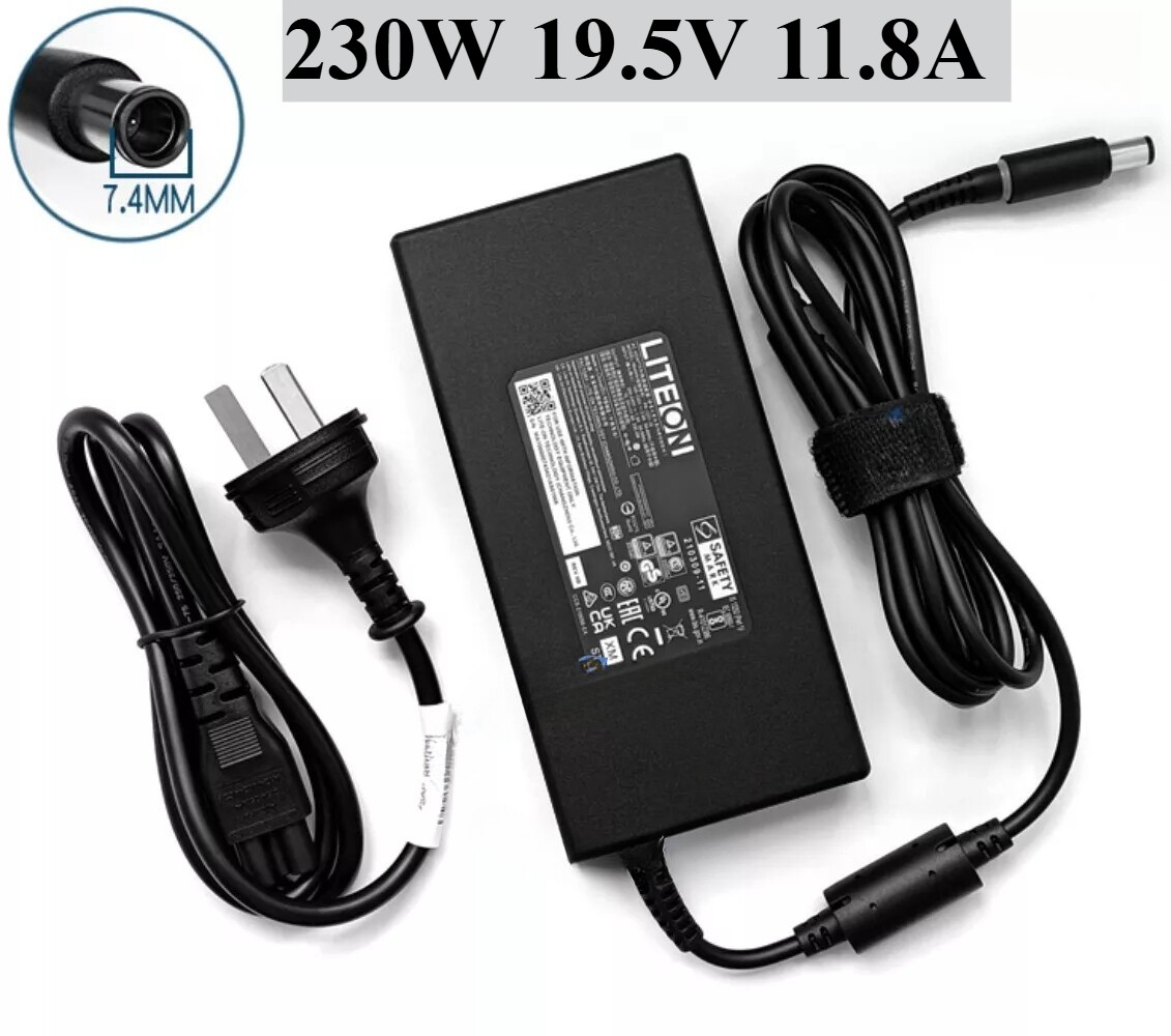 Genuine LITEON PA-1231-12 19.5V 230W 7.4*5.0mm Adapter Charger for ASUS ACER MSI