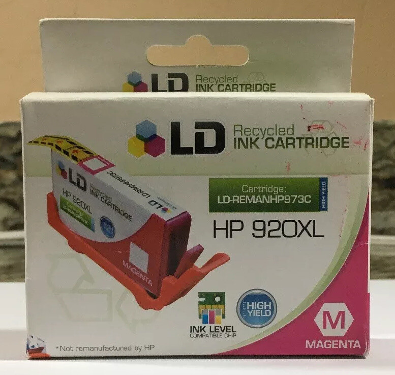 LD Magenta Ink Cartridge Boxed And Unopened.
