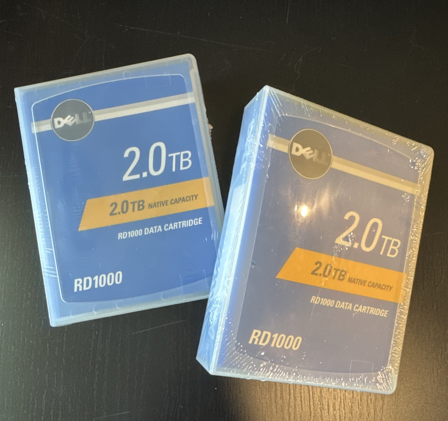 Dell RD1000 Data Cartridge 2.0TB Native Capacity, Still Sealed in plastic