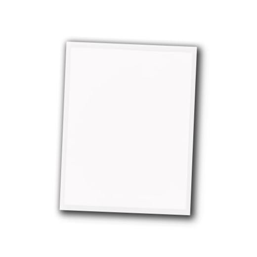 Window Stickers for Car Dealers -Plain Blank White - Exterior, 'Outdoor' |