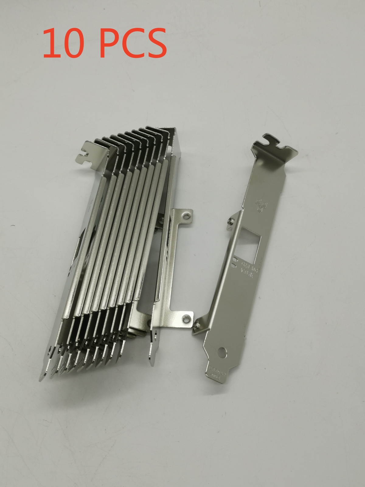 10PCS Full Height Bracket FOR Intel E10G41BTDA X520-DA1 E10G41BFSR X520-SR1