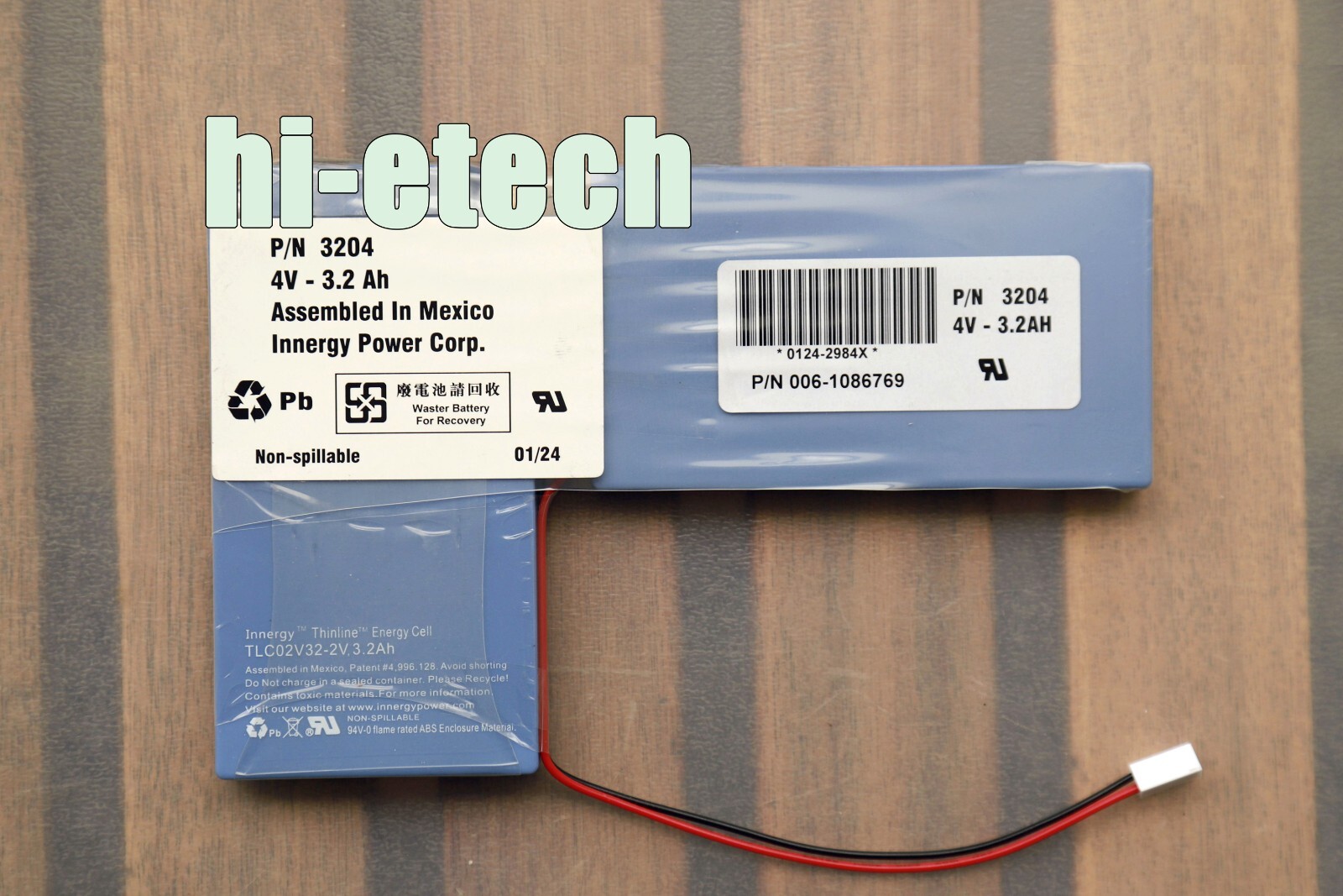 2024 Year New Genuine 59Y5491 24P8063 006-1086769 for IBM DS4100/DS4300 Battery