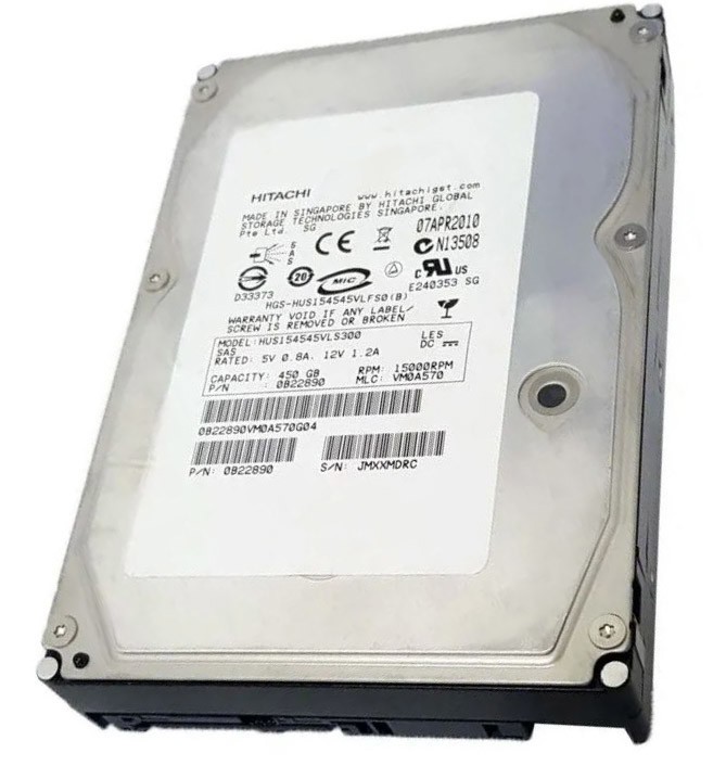 Hard drive HGST 450GB HDD SAS 6G 3.5" 0B22890
