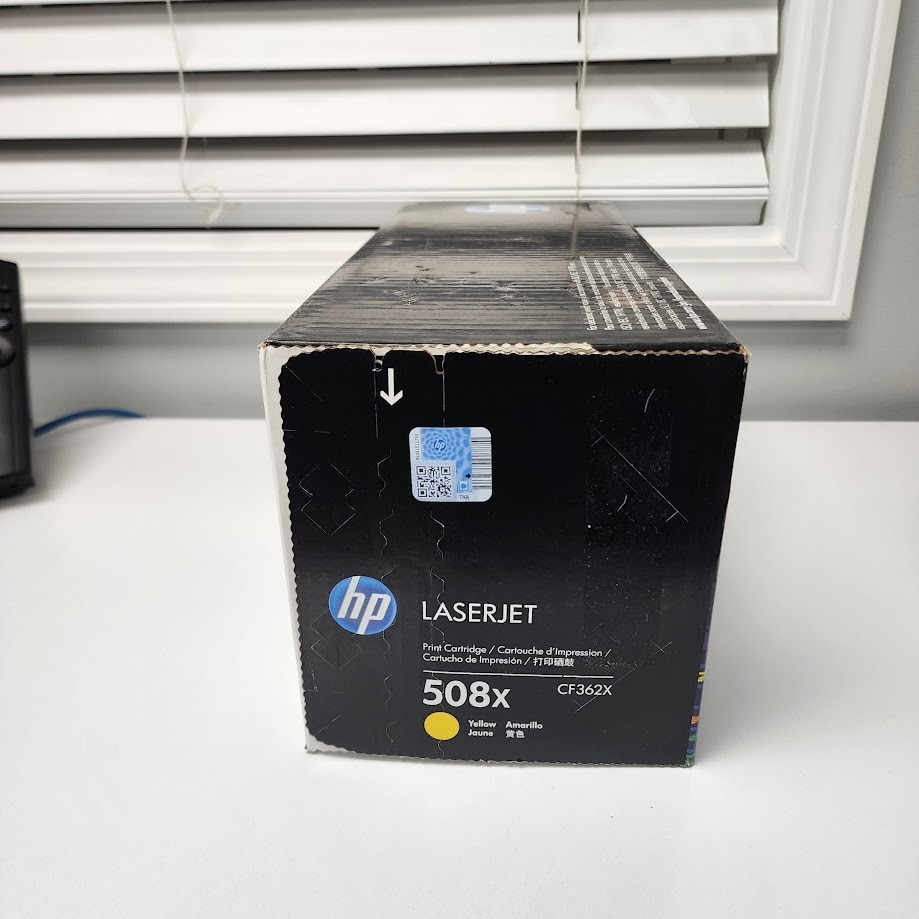 HP 508X Yellow High-yield Toner Cartridge CF362X