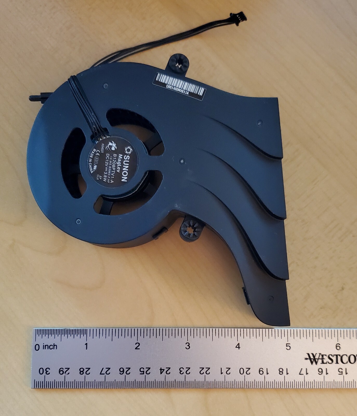 New Sunon MagLev 12VDC 3.8W Squirrel Cage Blower