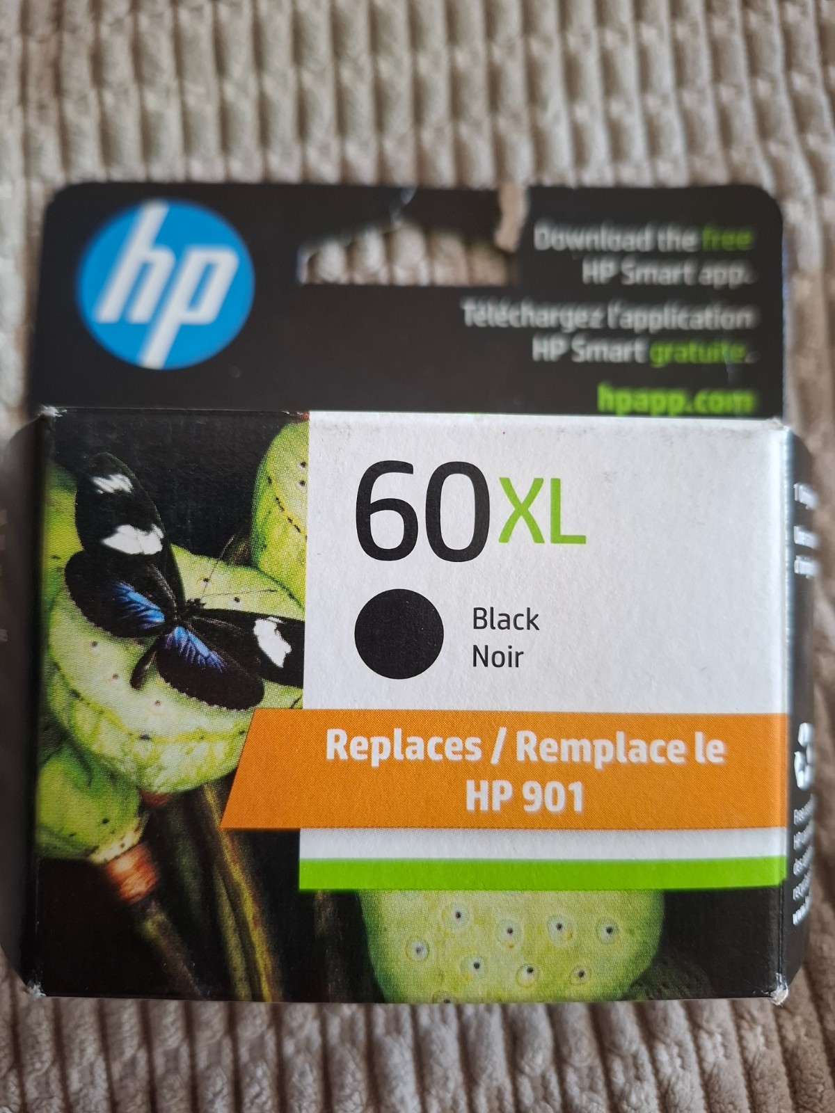 HP 60xl  black    Ink Cartridge OEM  FAST SHIP  6/26