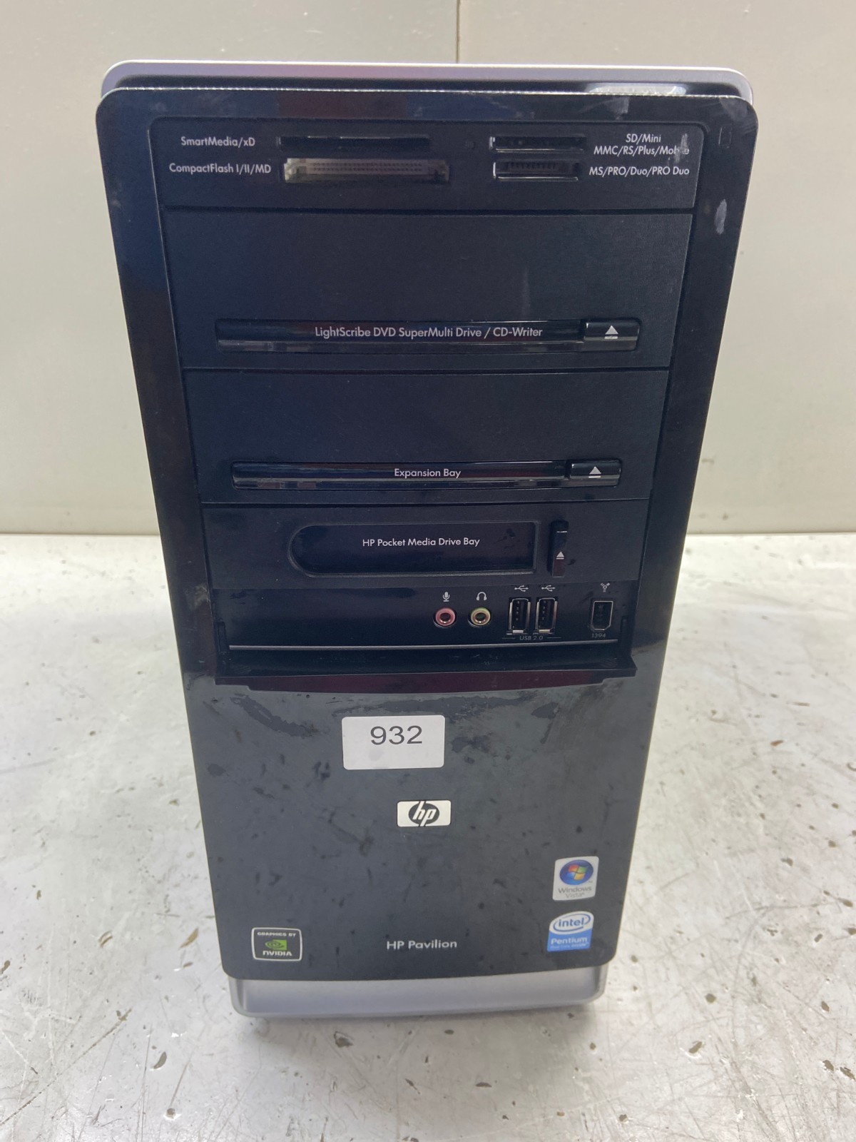 HP Pavilion a6647c Intel Pentium Dual E2200 2.20GHz 4GB NO HDD