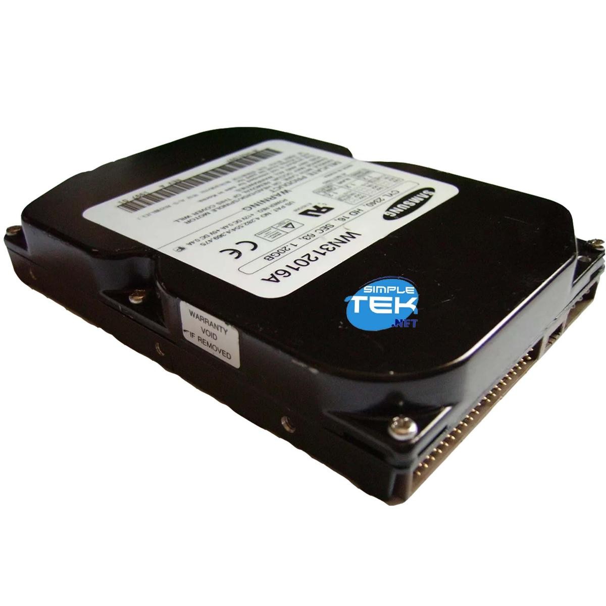 Samsung Wn312016a 1200mb 1.2gb HDD Hard Disk 3.5" Ide Pata Eide 95 98 2000_
