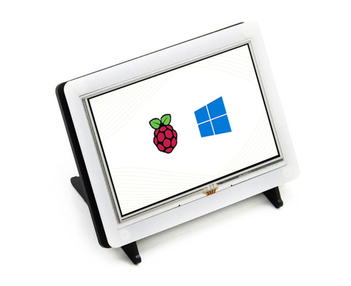 Raspberry Pi 4th generation B type/3B+ 5 inch HDMI LCD display resistive screen