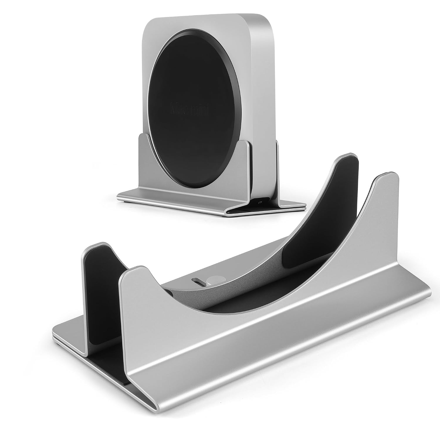 Mac mini Aluminium Vertical Stand Desk Mount Holder for Mac Mini 2005-2023