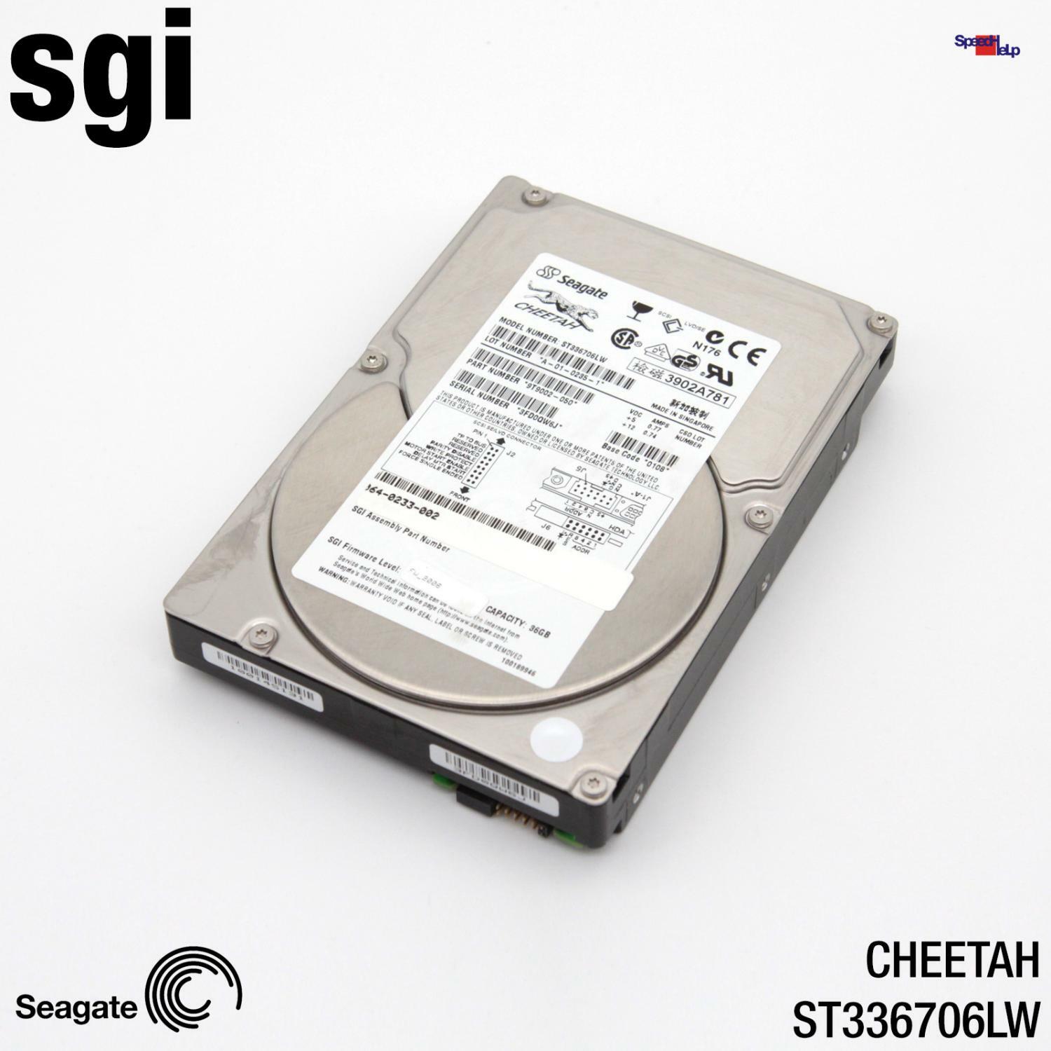 Seagate Cheetah ST336706L Ultra Wide 160 SCSI HDD Hard Drive SGI FW_2006 9T9002
