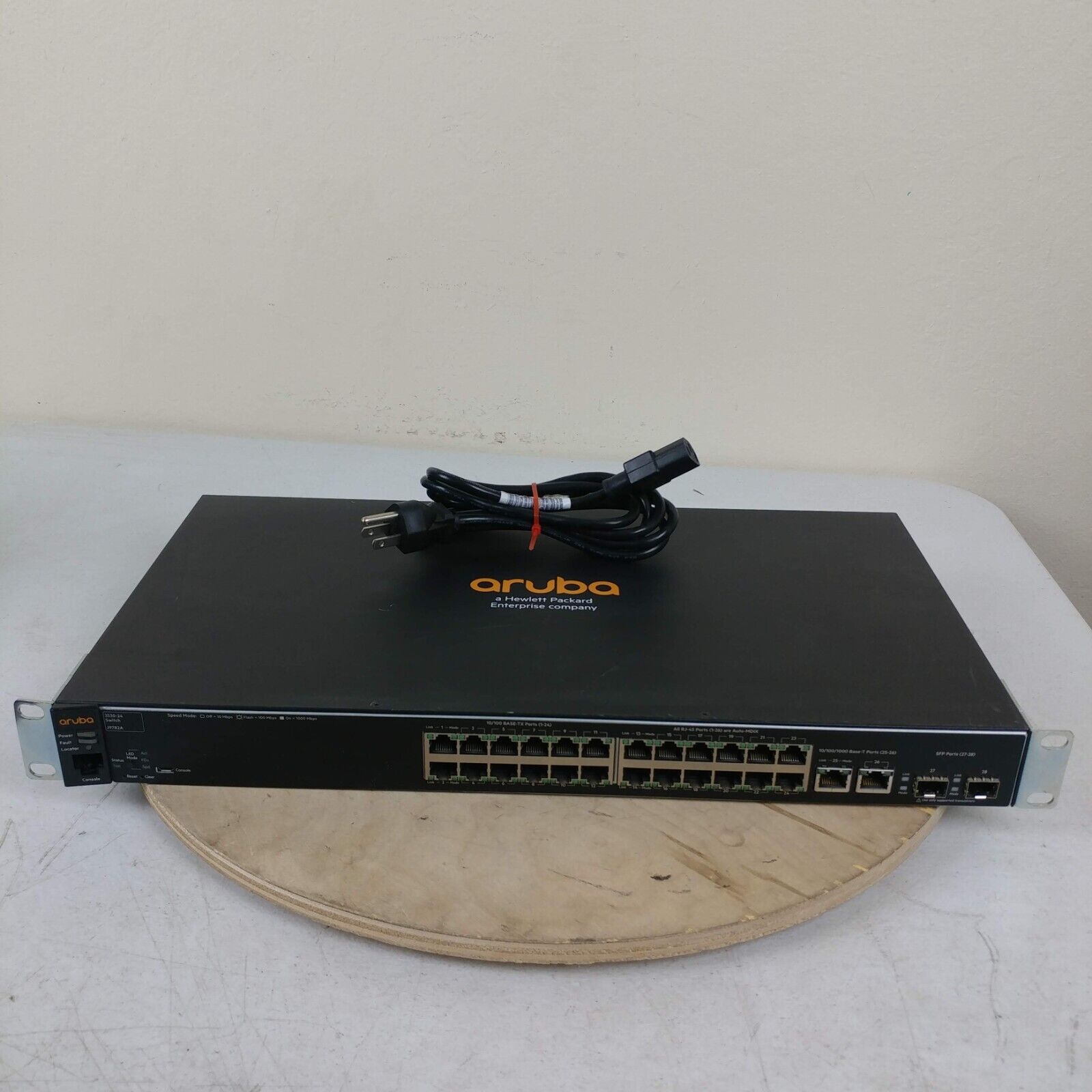 Aruba HP 2530-24 J9782A 24 Gigabit Port Switch