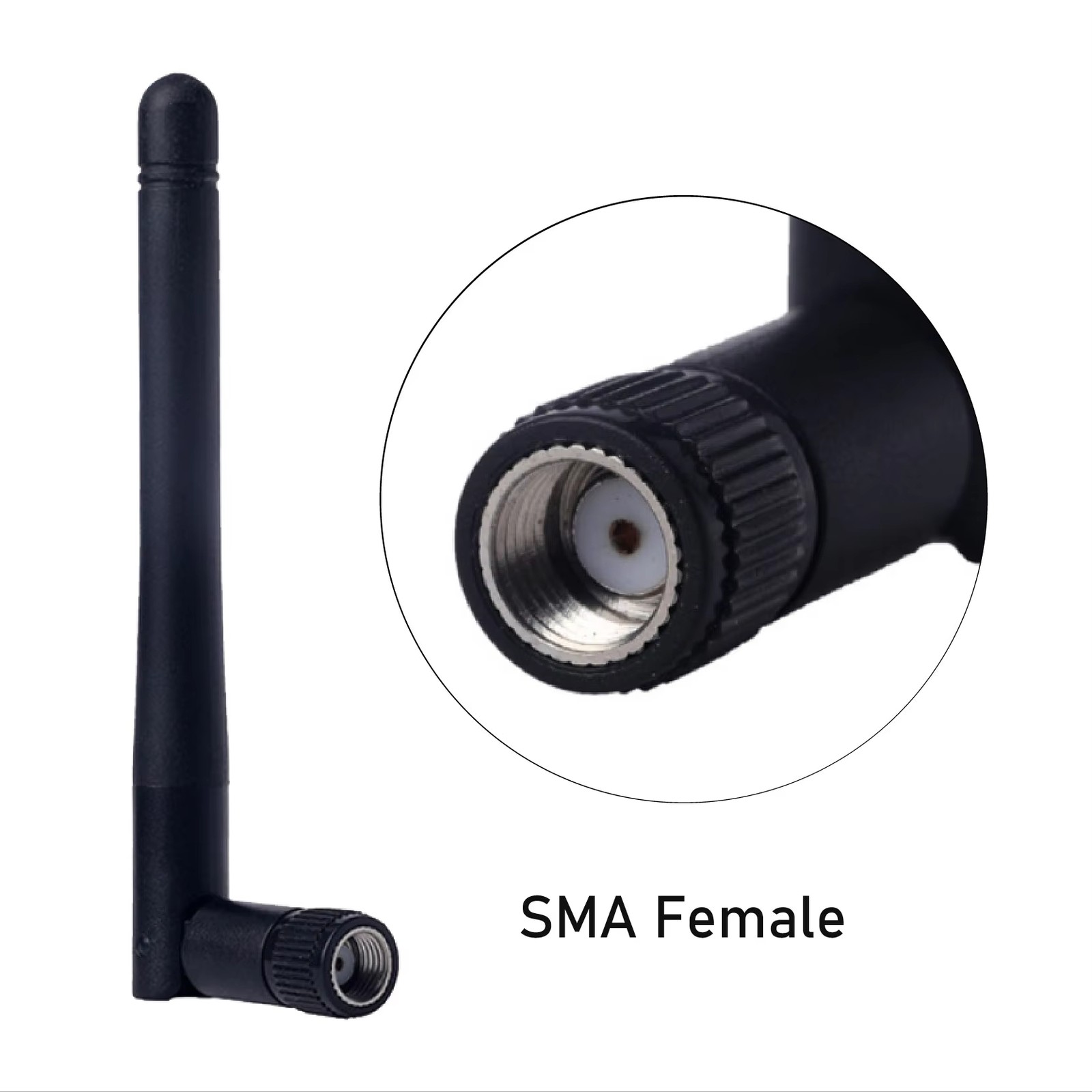 1000x RP-SMA Antenna for WiFi 2.4GHz 5Ghz Wireless Router or Card Female Pin Lot