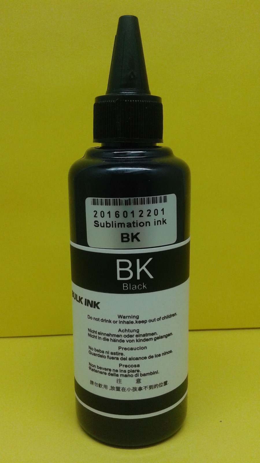 Ultra Black  100ml pigment sublimation Bulk Refill Ink for Epson Compatible