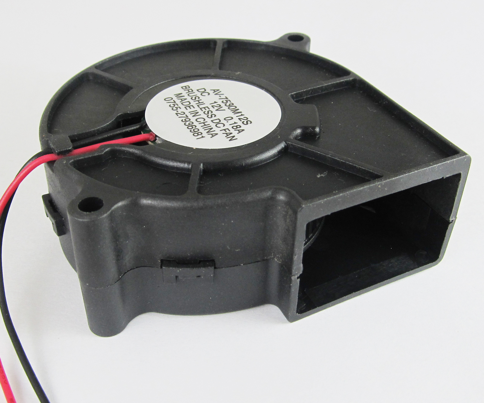 1pc Brushless DC Cooling Blower Fan 75mm 7530 75x75x30mm 5V 12V 24V 2pin/2wire