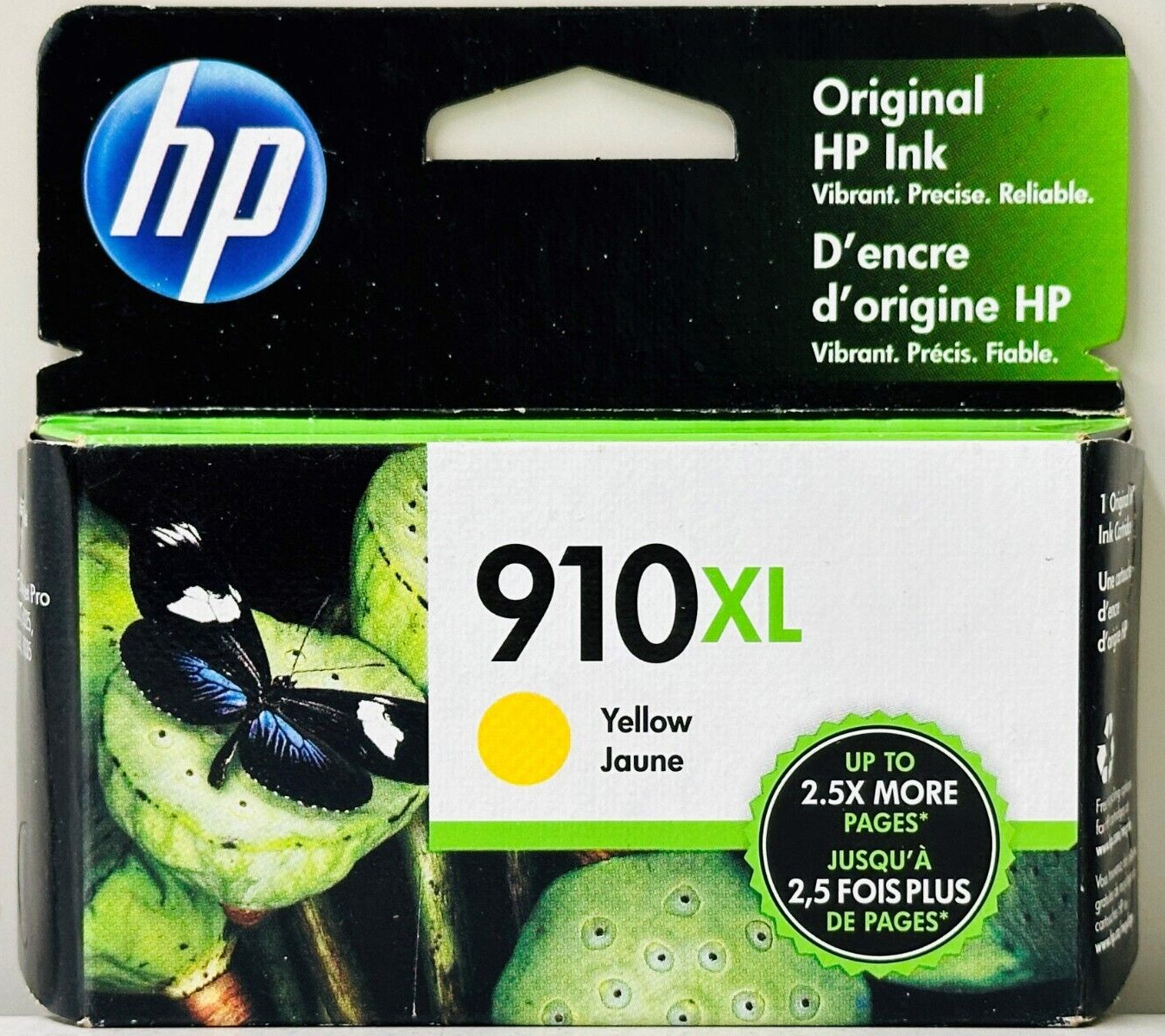 New Genuine HP 910XL Yellow Ink Cartridges OfficeJet Pro 8020 8025