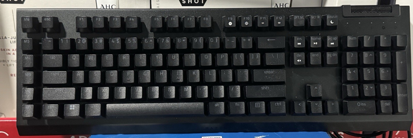 Razer BlackWidow V4 X Mechanical Gaming Keyboard Green Switches RGB RZ03-0470