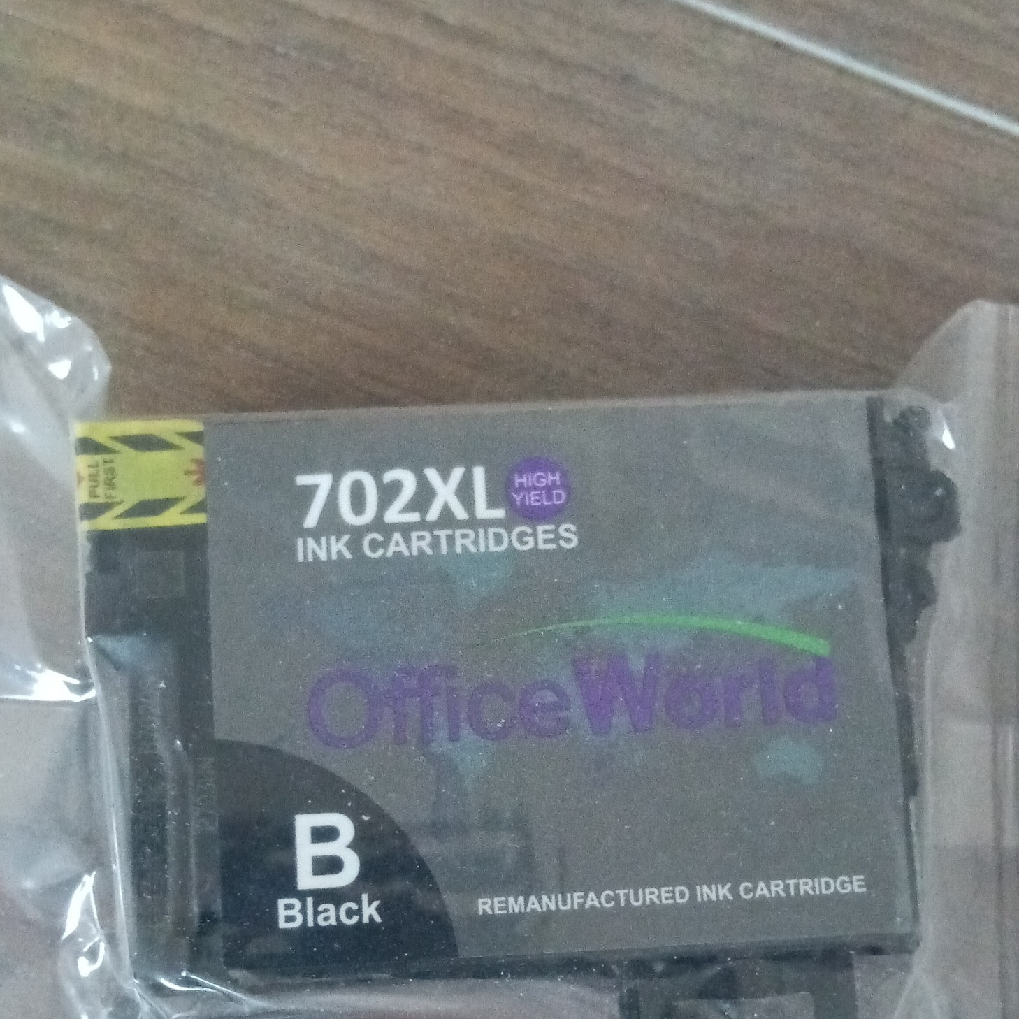 OfficeWorld 702XL High Yield Black Inkjet Ink Cartridge