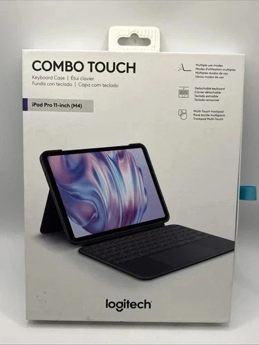 Logitech Combo Touch Keyboard Case for iPad Pro 11-inch (M4 & M5) - Graphite