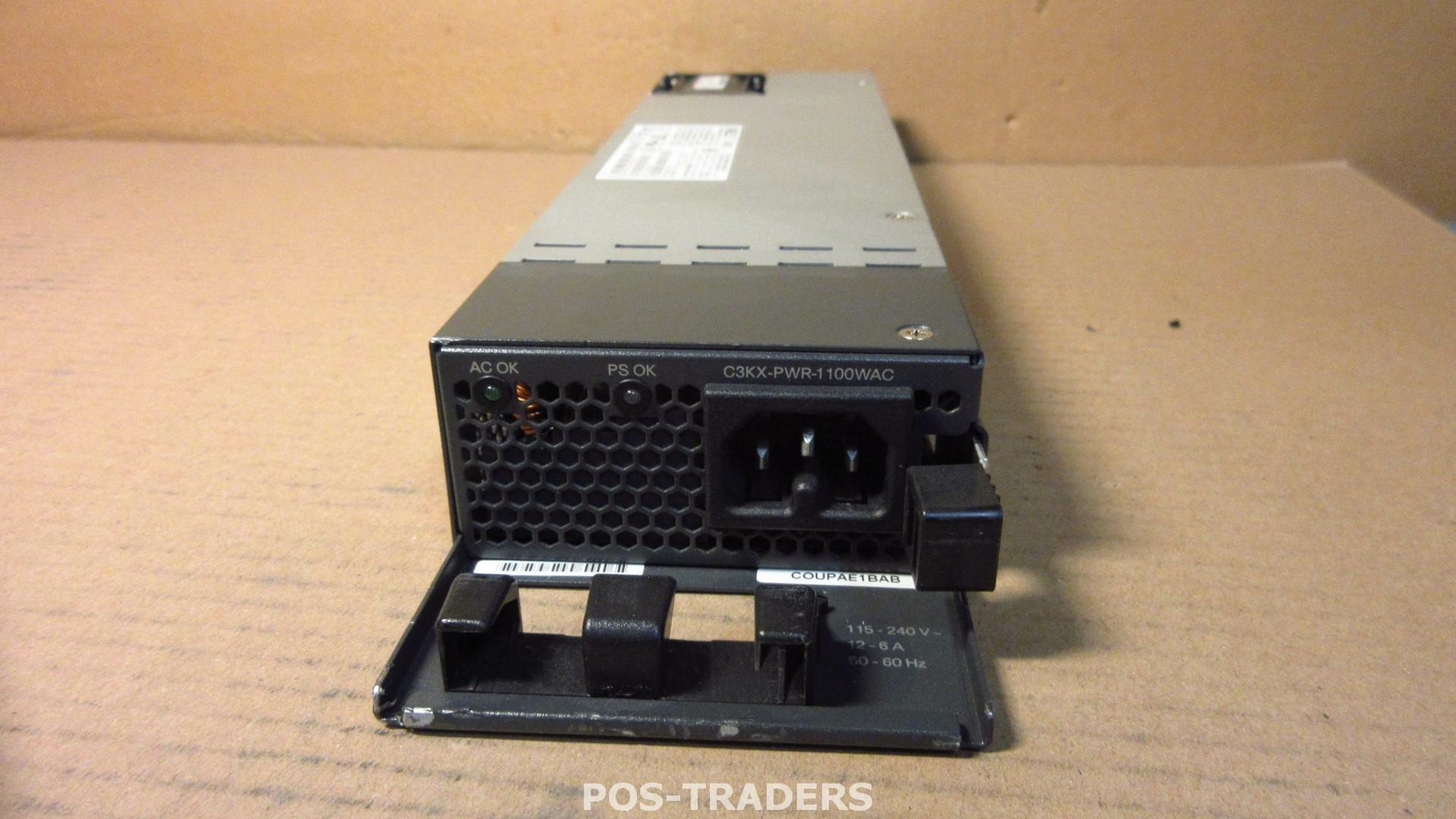 CISCO C3KX-PWR-1100WAC v02 1100W AC Power Supply for 3750X 3560X 341-0354-02