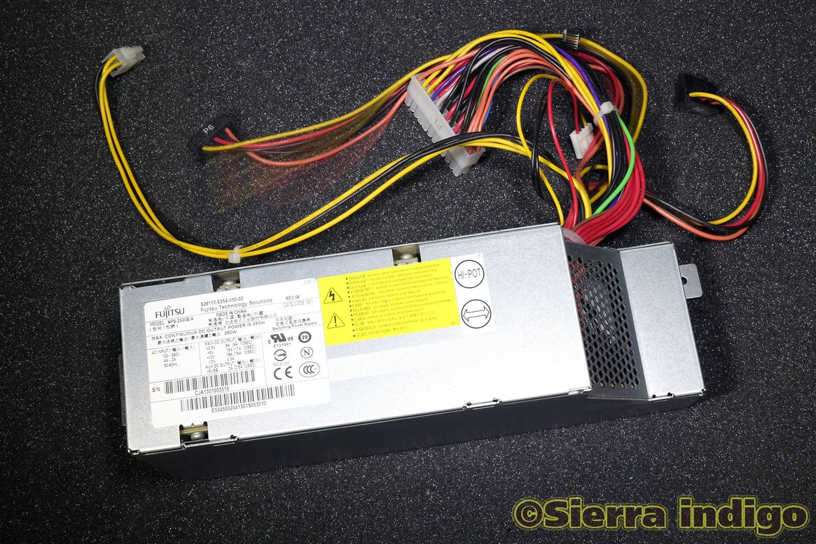 Fujitsu S26113-E554-V50-02 Power Supply NPS-250MB A 250W PSU