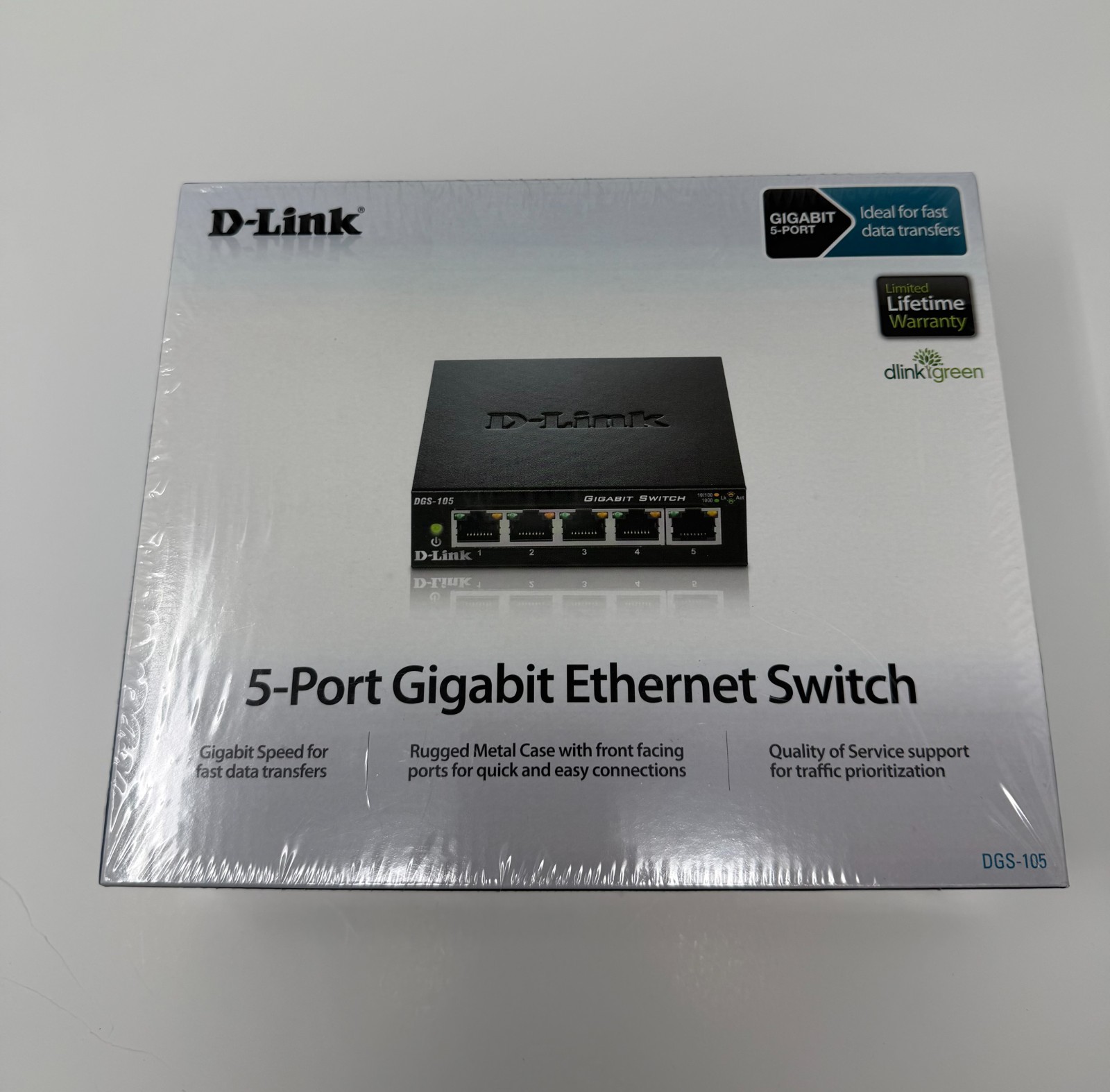 D-Link DGS (DGS-105) 5-Port External Switch