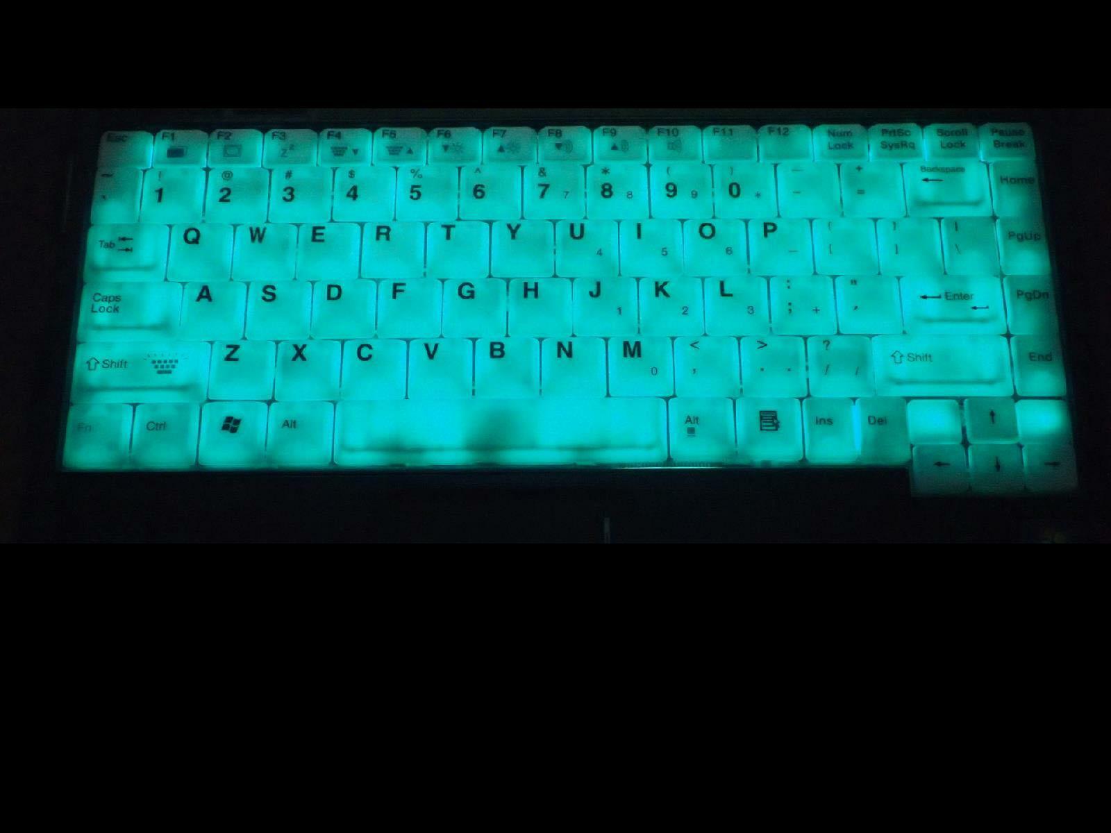 OEM Itronix General Dynamics GD8200 GD8000 Toughbook Backlit Laptop Keyboard