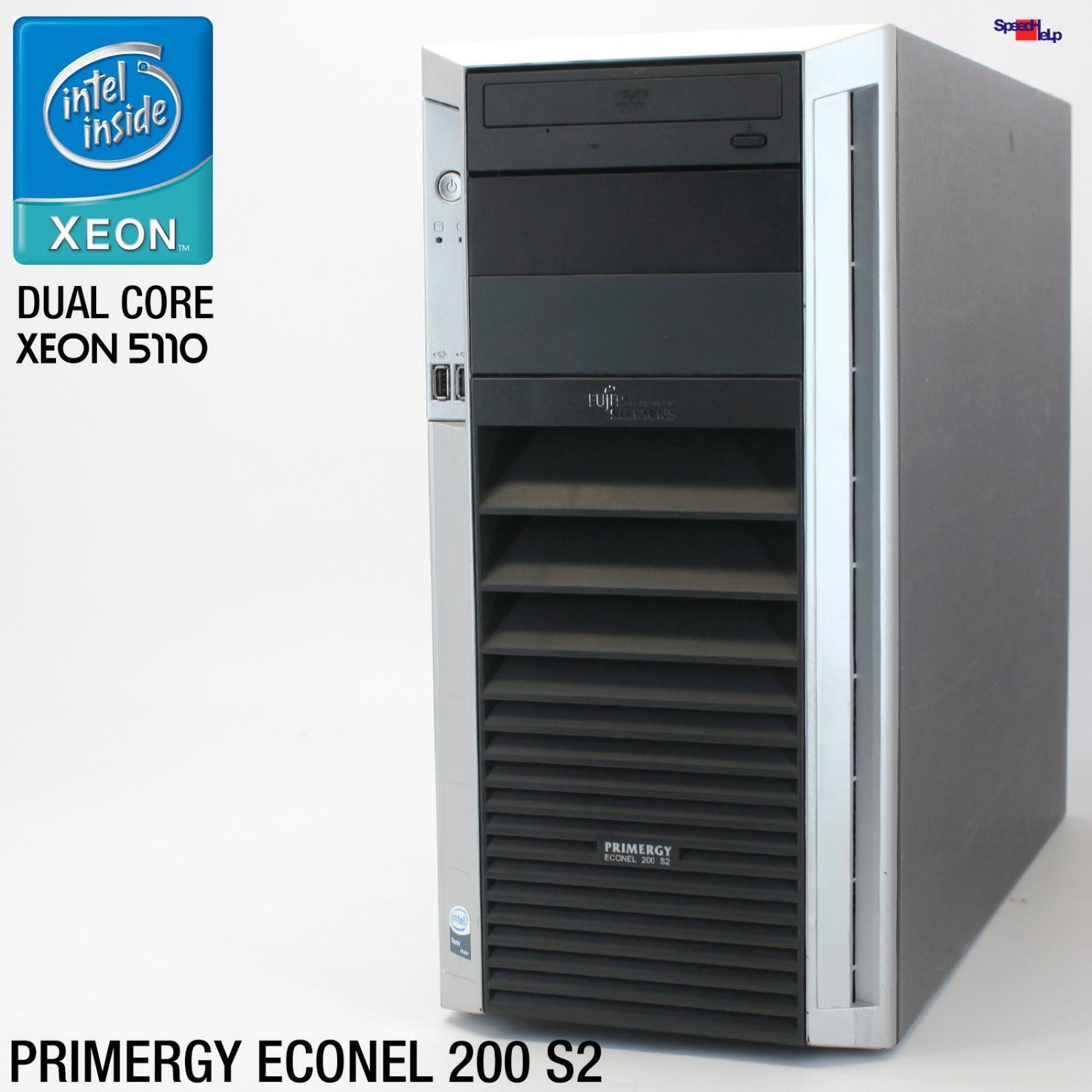 FSC Fujitsu Siemens Primergy Econel 200 S2 Computer WORKSTATIOND2530 CPU Xeon