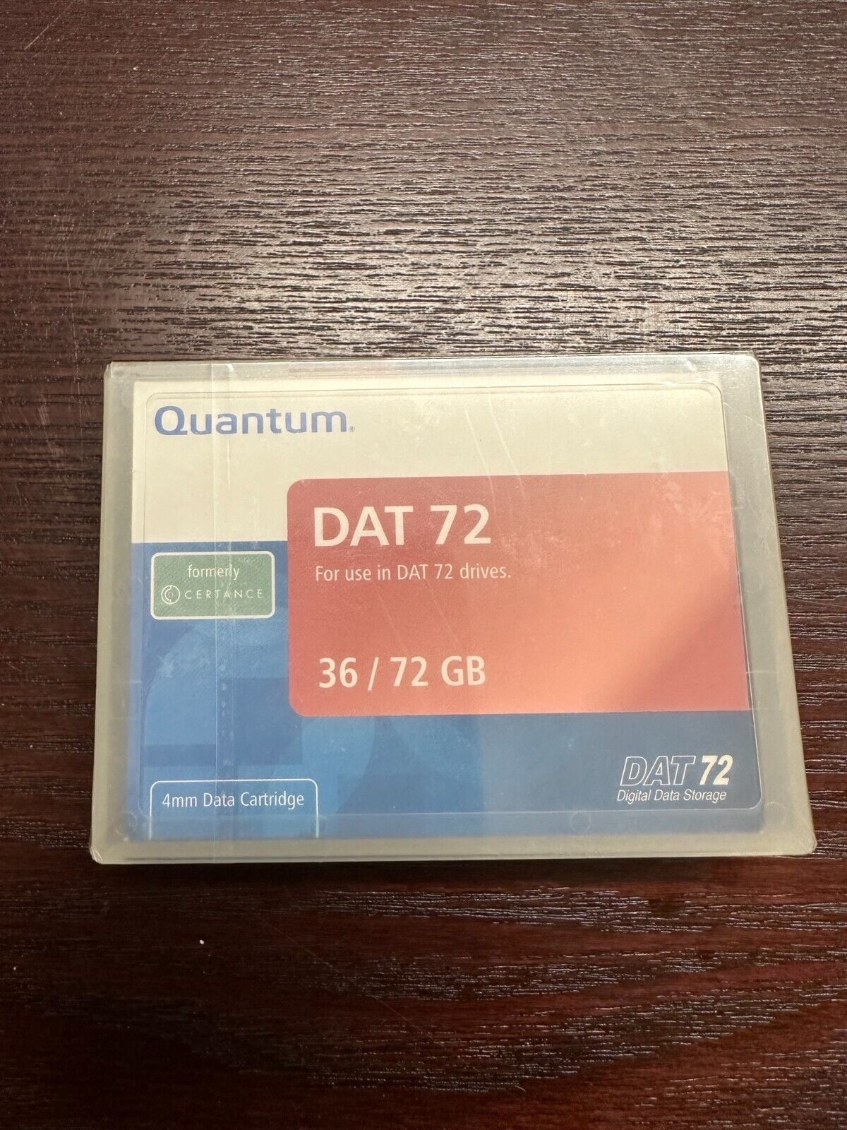 Quantum DAT 72   36/72 GB 4mm Data Cartridge Digital Data Storage “NEW”
