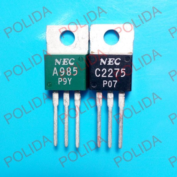 1pairs OR 2PCS Transistor NEC TO-220 2SA985/2SC2275 A985/C2275