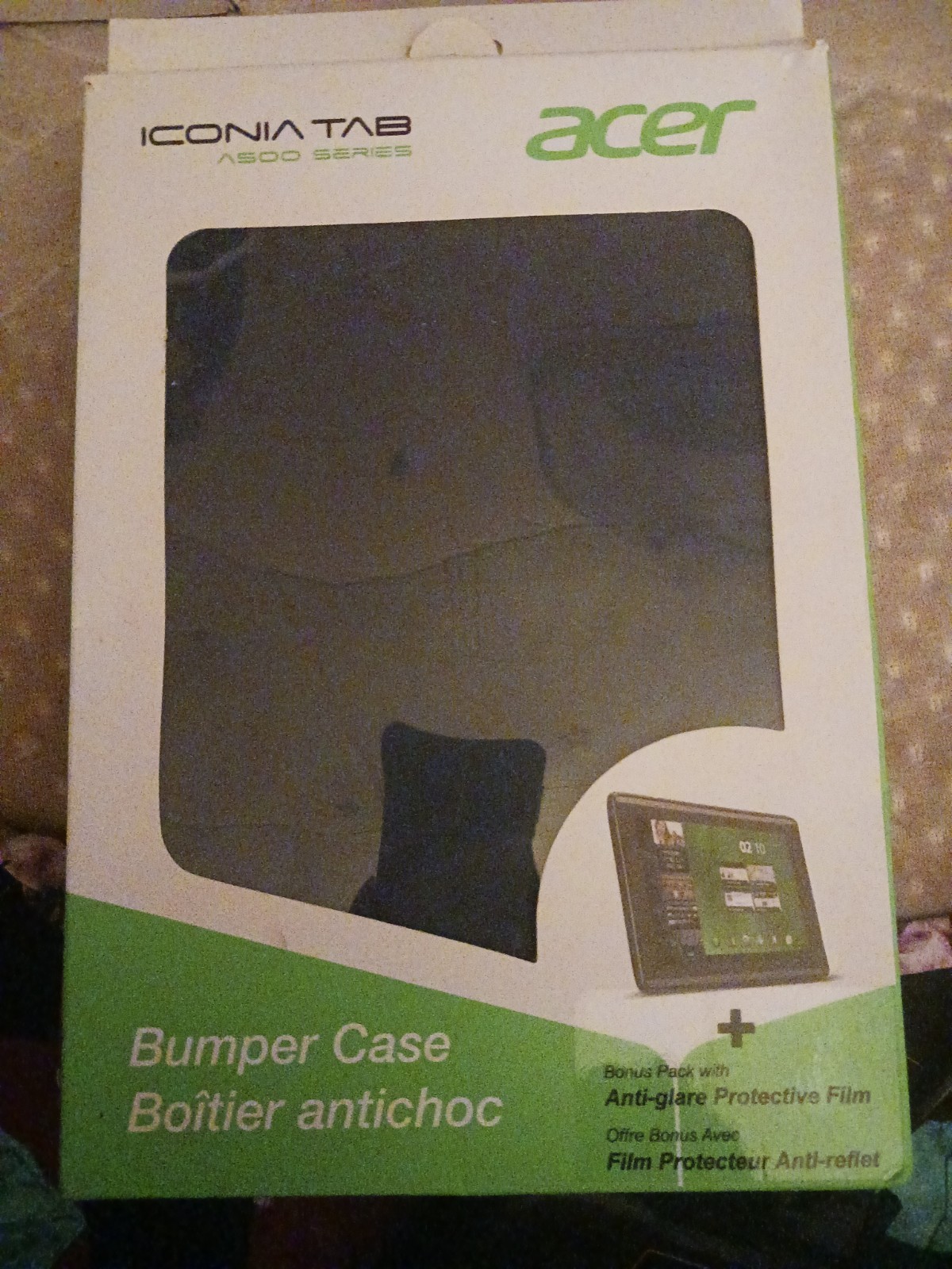 Acer Iconia Tab A500 SERIES Bumper Case - full kit -Brand New