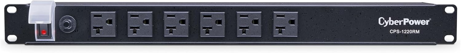 ✨CyberPower CPS1220RM Basic PDU 120V 20A 12-Outlet 1U Rackmount