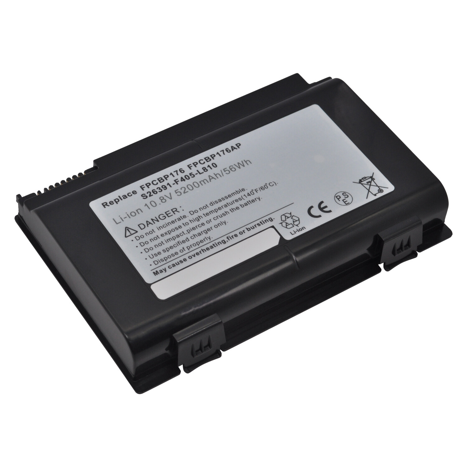 56Wh Battery for Fujitsu LifeBook A1220 A6210 A6220 E780 E8410 E8420 N7010 NH570
