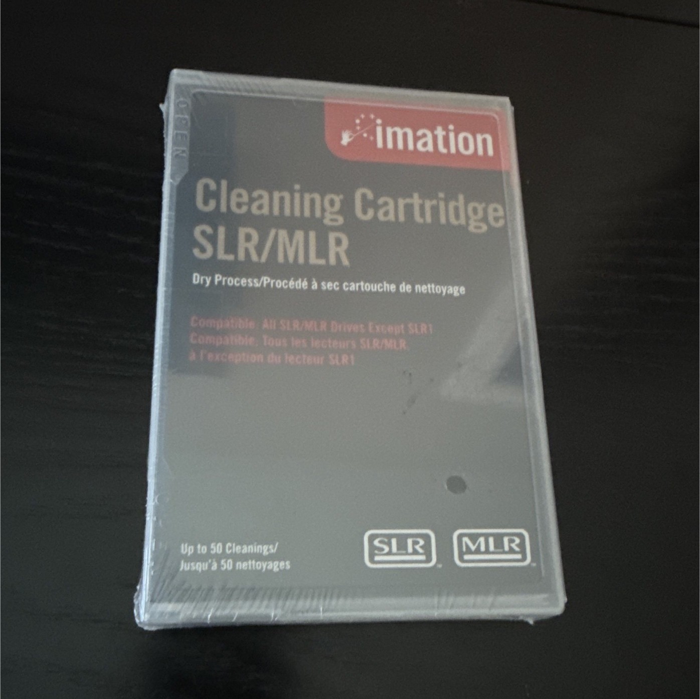 Imation SLR/MLR Cleaning Cartridge Dry Process Up to 50 Cleanings 51122