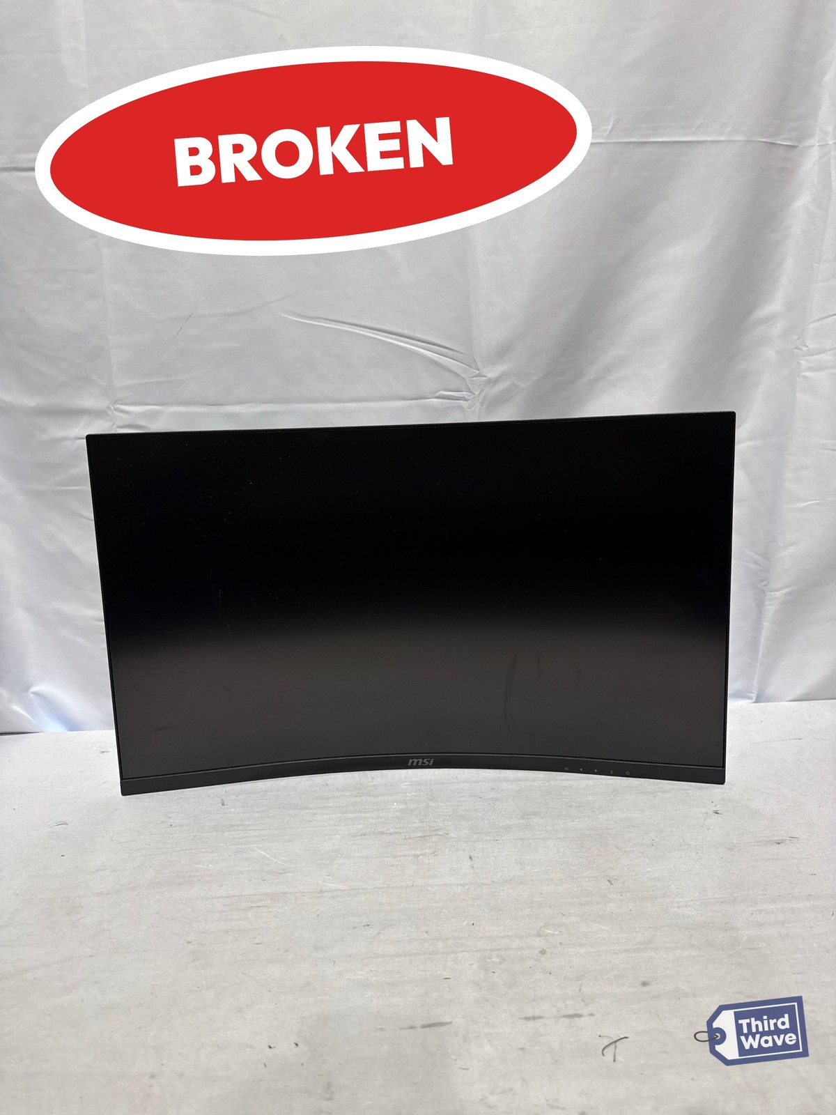 (BROKEN) MSI Optix G271CQR 27in QHD 165Hz Curved VA Gaming Monitor FreeSync