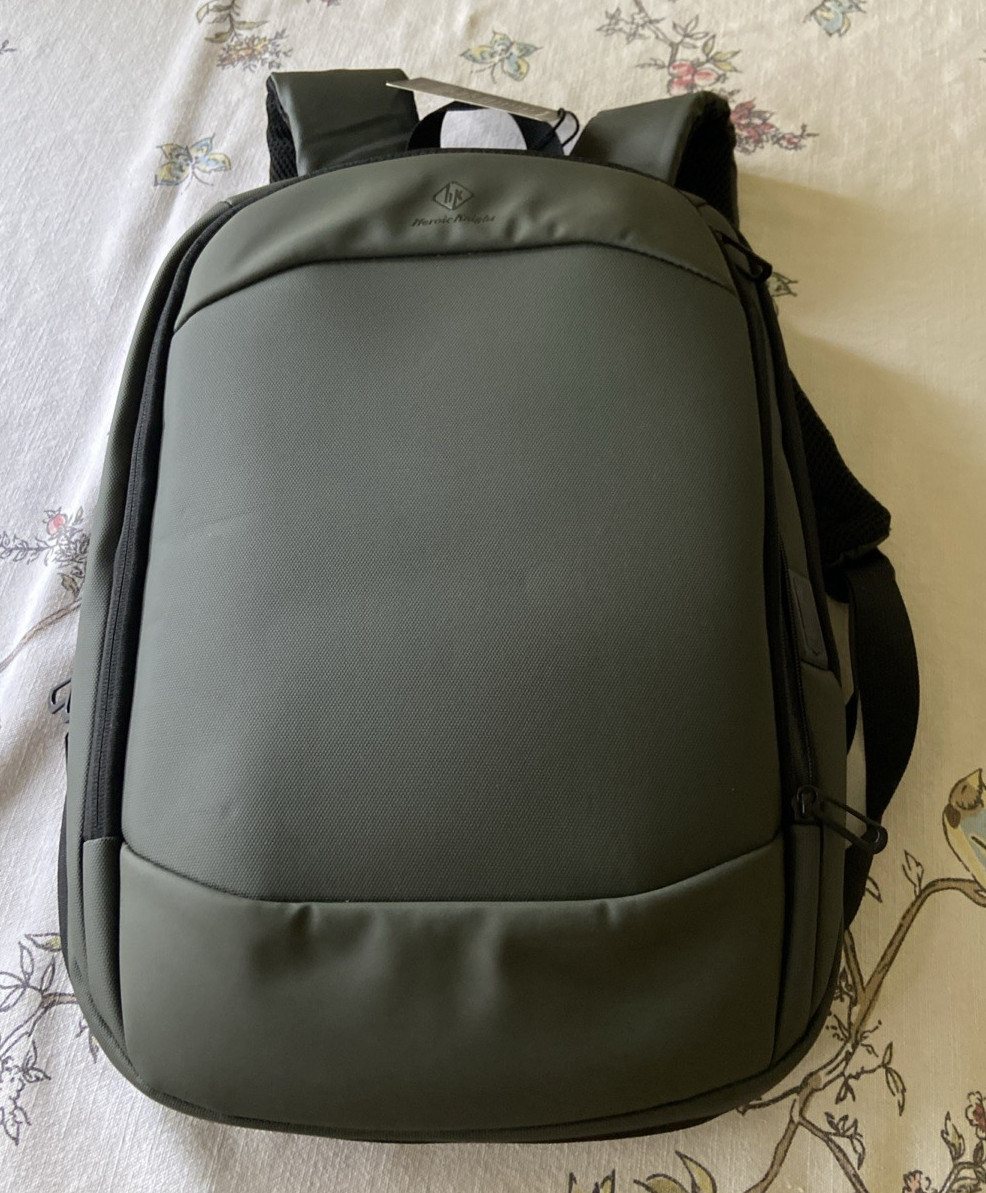 HK Heroic Knight Business Backpack 17 inch Slim & Expandable *NEW*