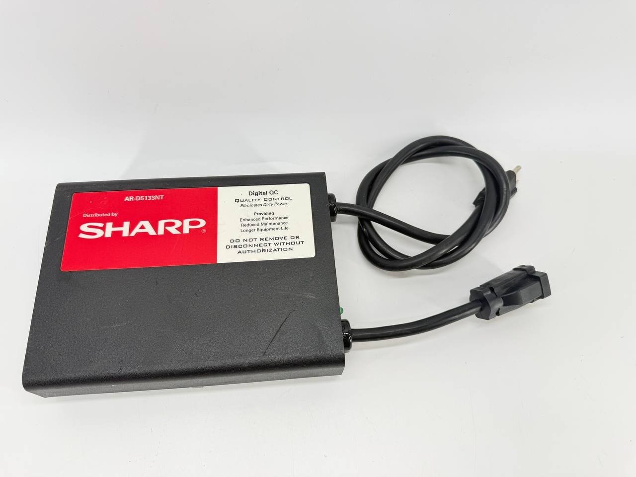 Sharp ESP AR-D5133NT Digital QC Surge Protector Power Line Filter 2.10 lb Workin