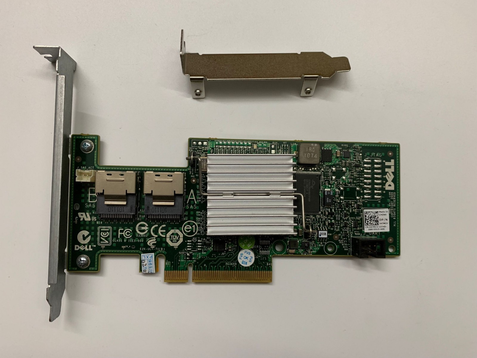 Dell PERC H200 6Gb PCI-e SAS SATA 8-Port Raid Controller =9210 9211-8i 047MCV