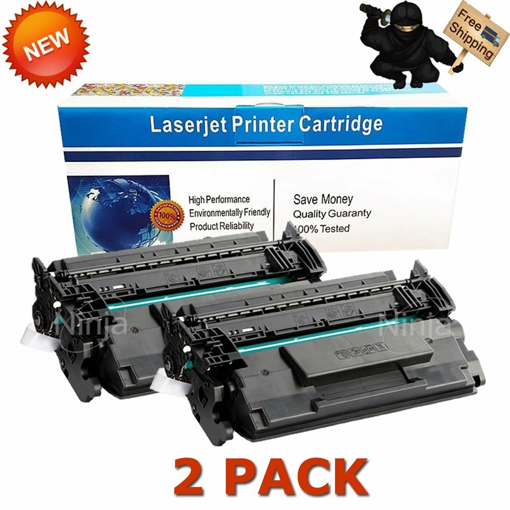 2PK CF287A 87A Bk Toner Cartridge For HP LaserJet Pro M501dn M506dn MFP M527dn