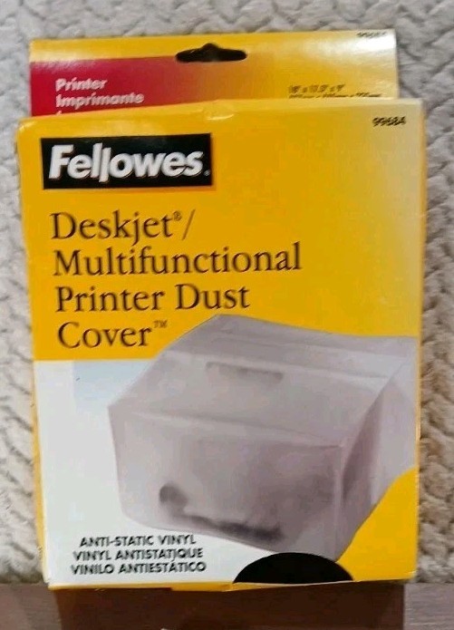 Fellowes Deskjet Multifunctional Printer Dust Cover - 99684 - 18x17.5x9 - NEW 