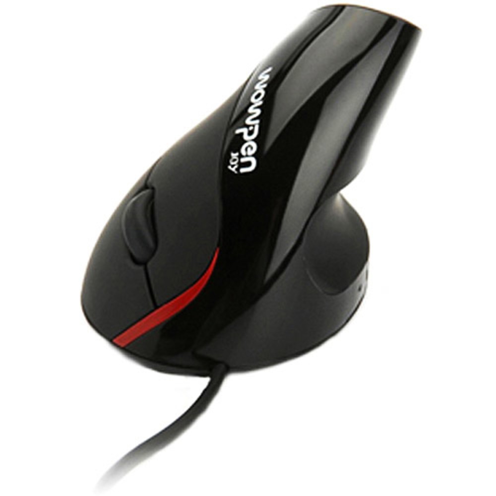 Ergoguys Wp-012-Bk-E Wow Pen Joy Ii Wired Vertical Ergonomic Optical Mouse