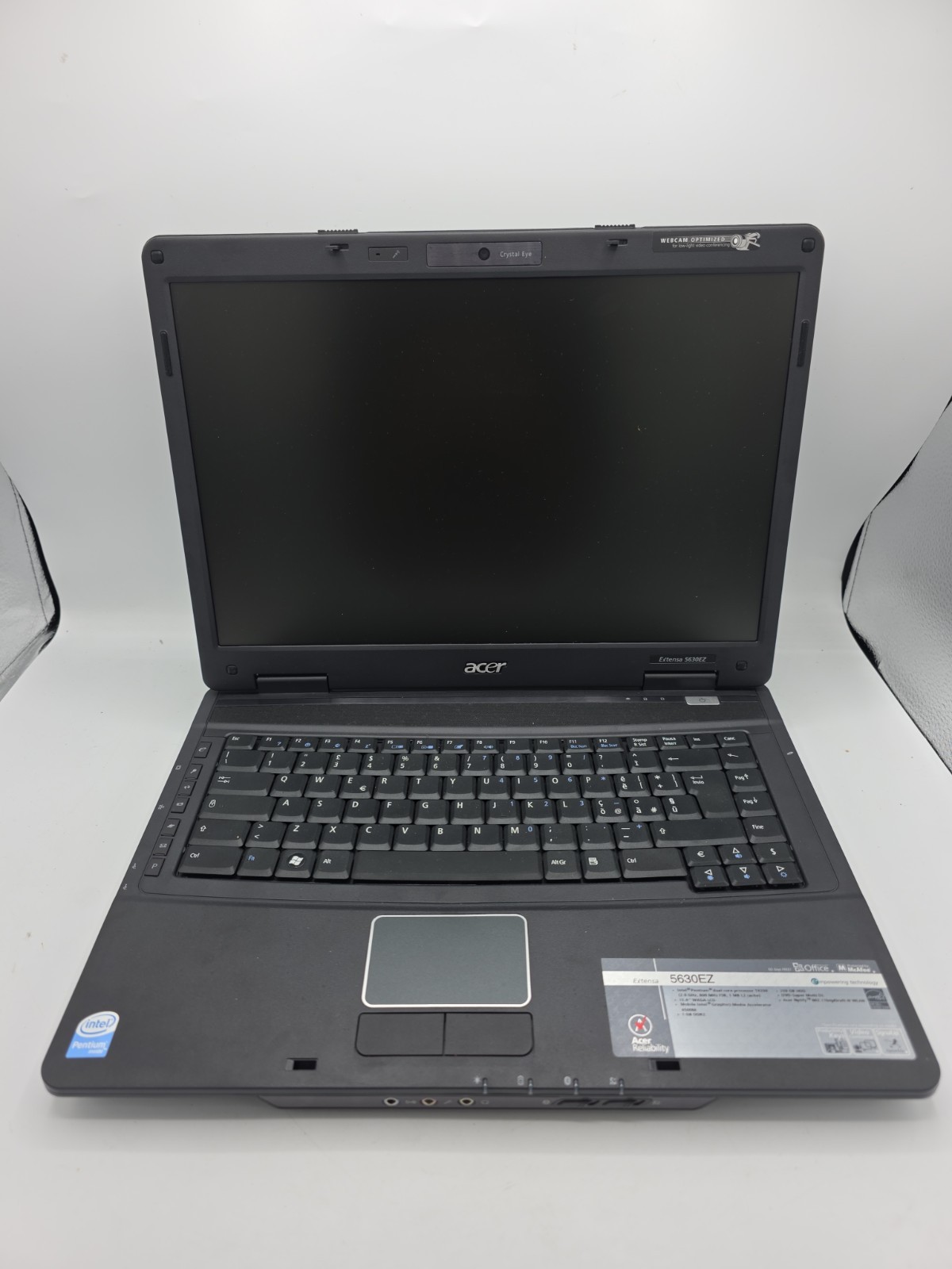 Acer Extensa 5630EZ MS2231 PENTIUM T4200 2GB RAM 250GB HDD Notebook Computer