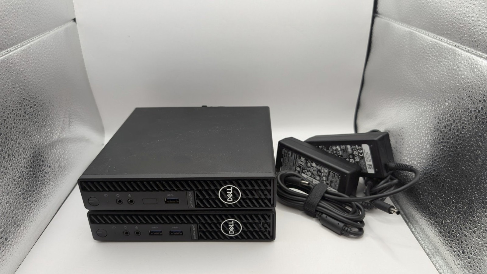 Lot of 2pcs 3080/3090 Dell Micro Optiplex i5-10500T, RAM 8GB, NO SSD, 65W AC