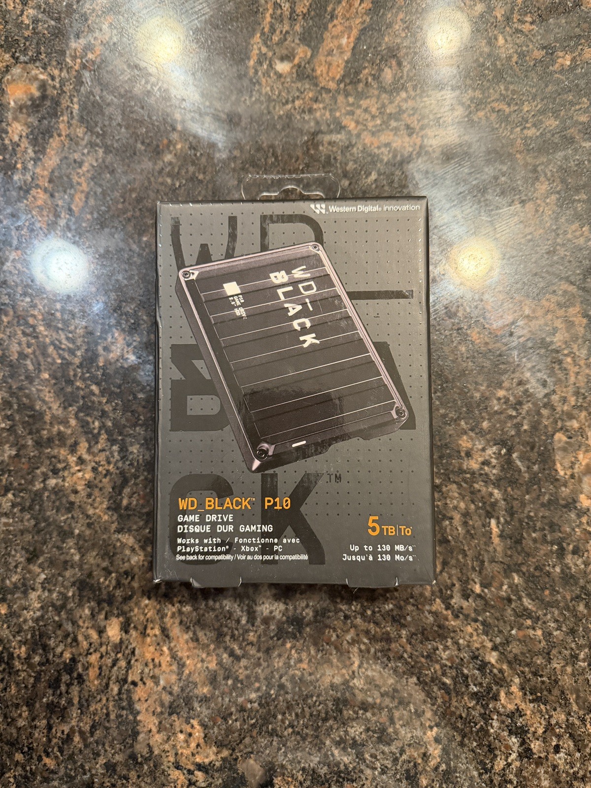 Western Digital WD Black P10 5TB External Game Hard Drive
