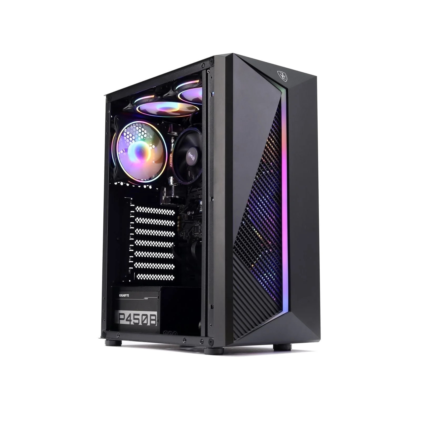 MXZ Gaming PC Desktop Computer, AMD Ryzen 5 5600GT,16GB DDR4, NVME 1TB SSD