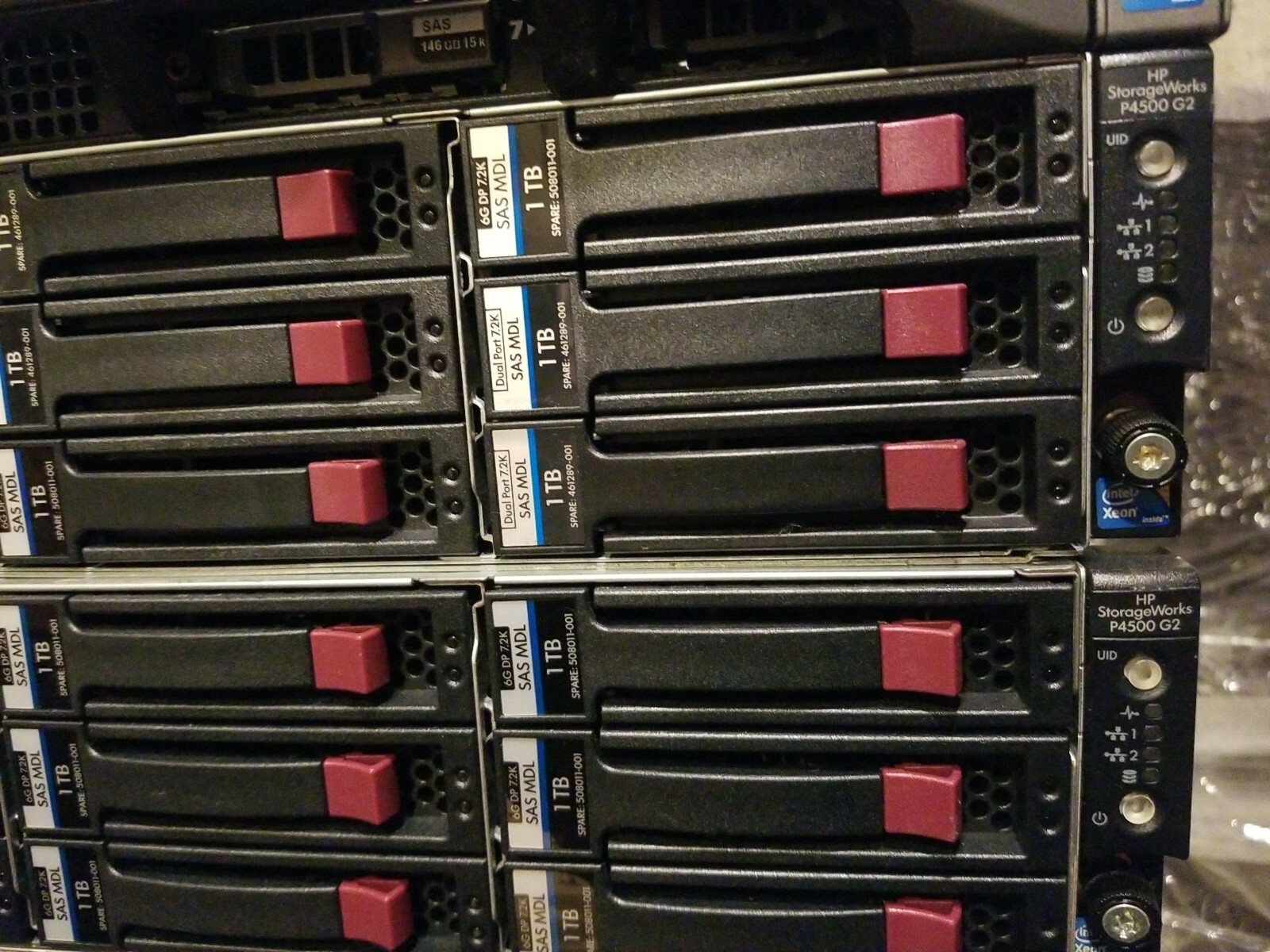 HP Storageworks 12TB P4500 G2 Xeon E5520 24GB RAM Server 12x 1TB SAS HDD