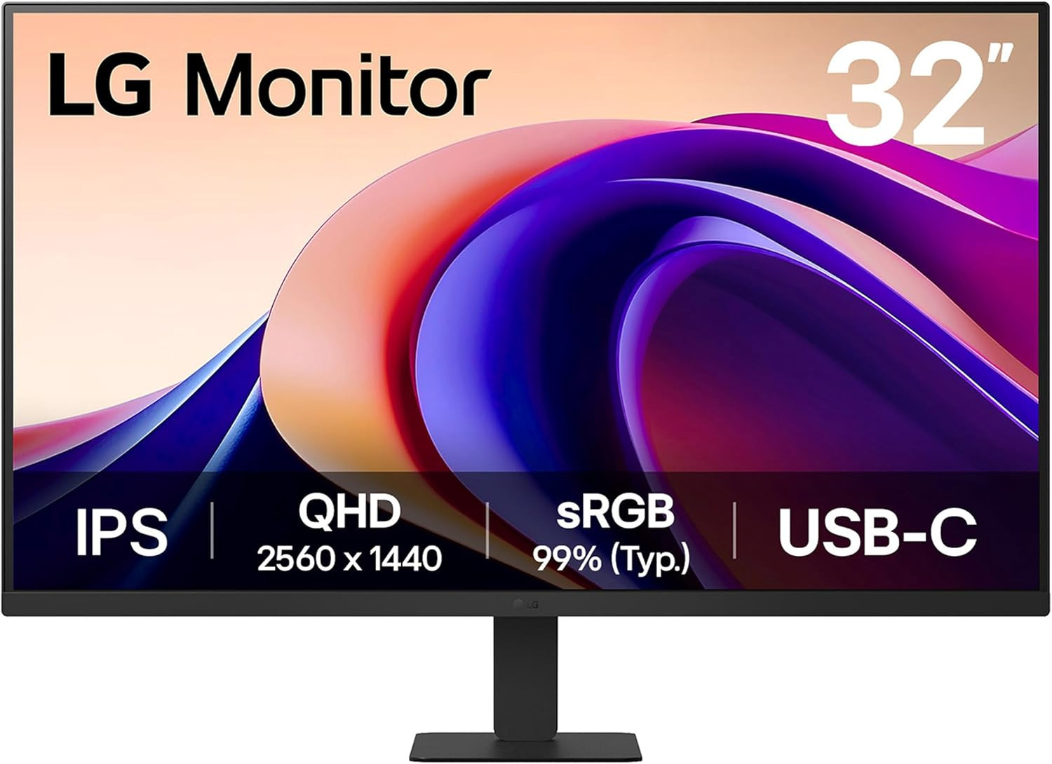 LG 32U631A-B 32-Inch QHD (2560 X 1440) IPS Computer Monitor, 100Hz, 5Ms, HDR10,