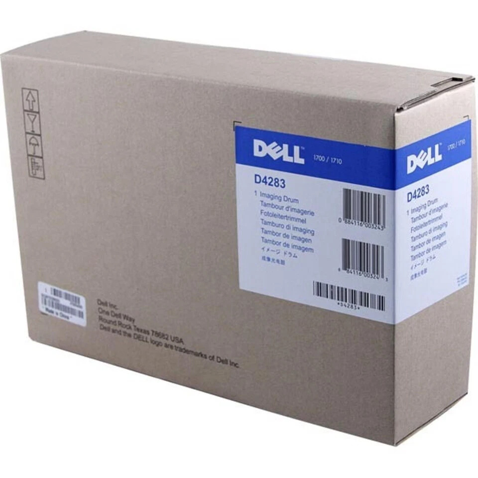 New Genuine Dell D4283 Black Imaging Drum Kit  For The 1700n/1710n Printers