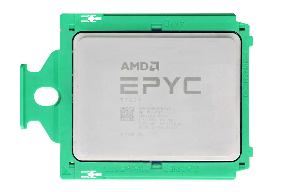 AMD EPYC 7F52 EPYC 7282 EPYC 7601 EPYC 7551 EPYC 7302P EPYC 7401P SP3 CPU